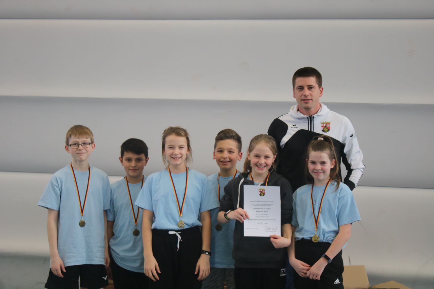 Badminton 1. Platz WK IV