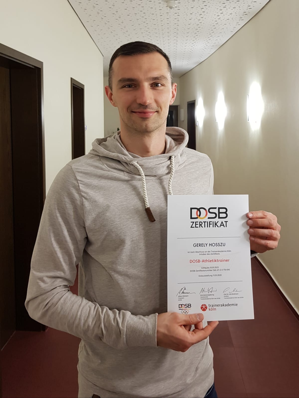 Gergely Hosszu Athletiktraiing