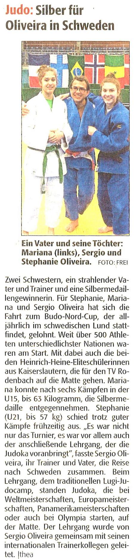 JudoSilberFürOliveiraInSchweden