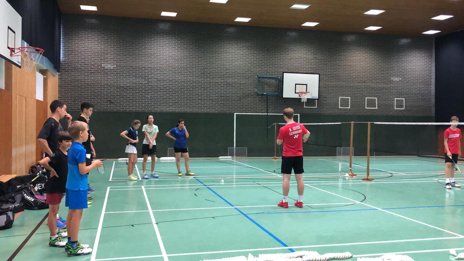 Lehrgang Badminton 2