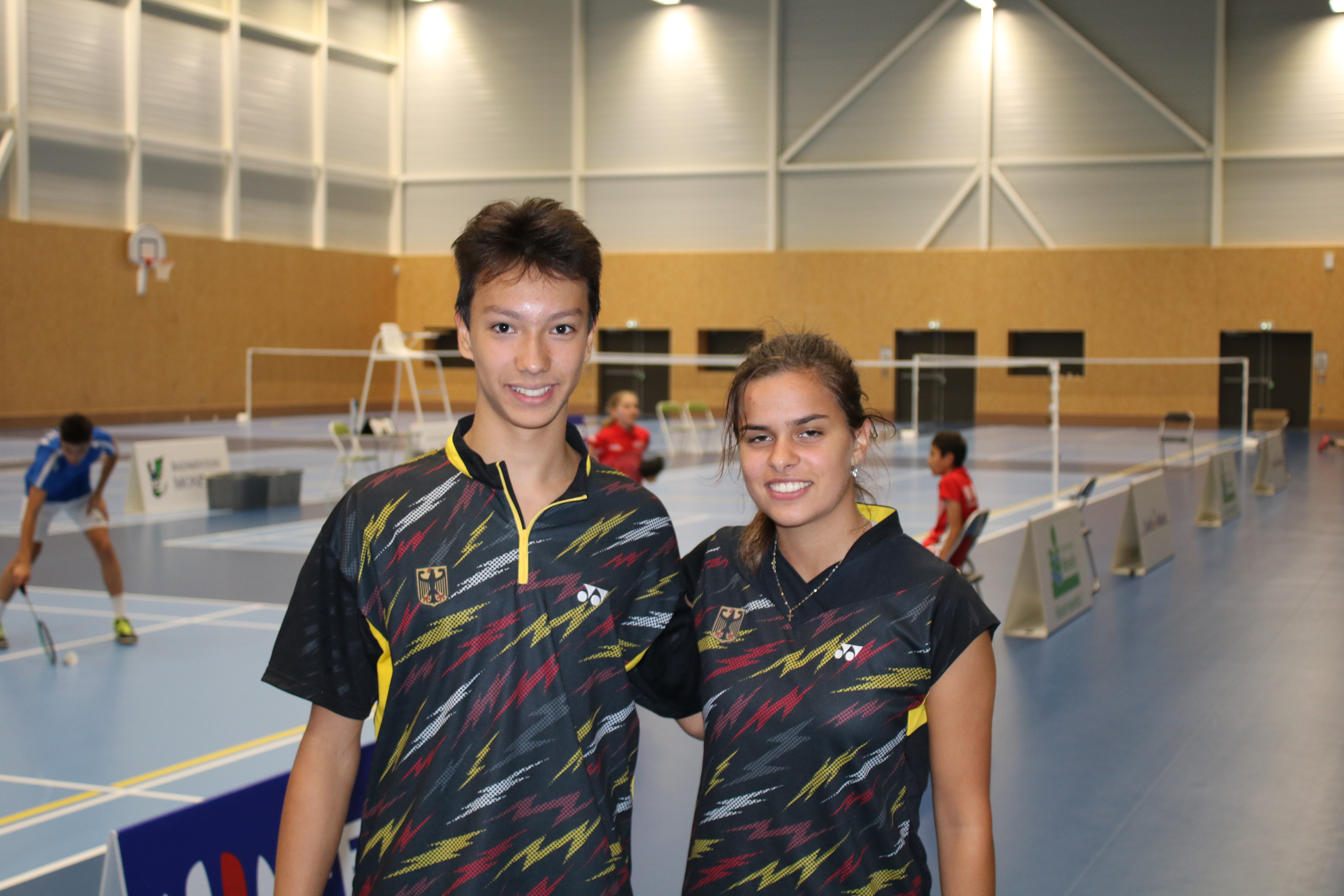 Tobias Mickel Chiara Marino U17 Länderspiel 01.09.2018