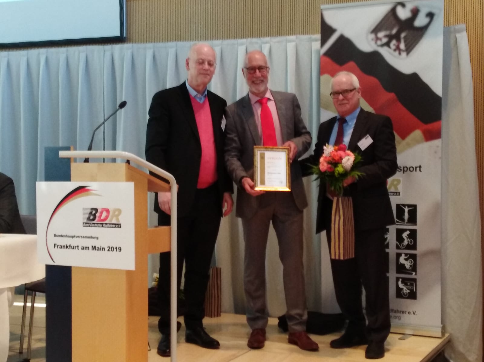 Udo Rudolf BDR Ehrung