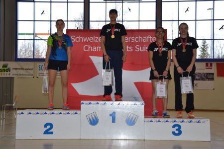 Siegerehrung Dameneinzel