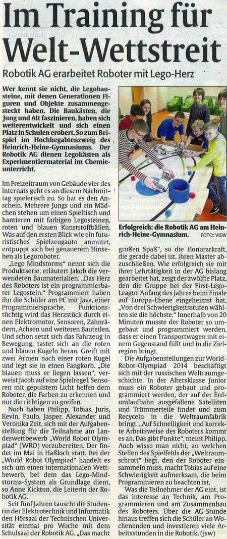 ImTrainingFürWeltWettstreit