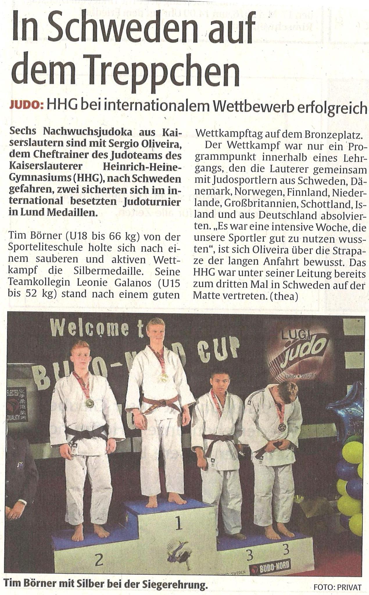 InSchwedenAufDemTreppchen