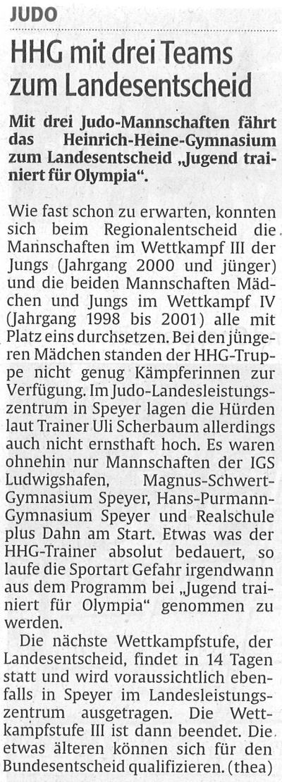 Judo HHGMitDreiTeamsZumLandesentscheid