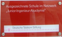 Junior-Akademie-Schild