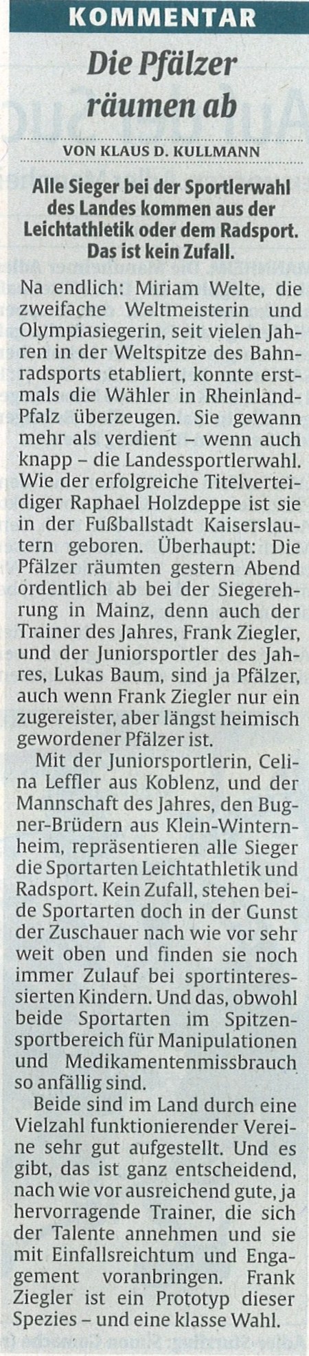 2014 Ziegler-Trainerpreis Kommentar RP 13 1 2014