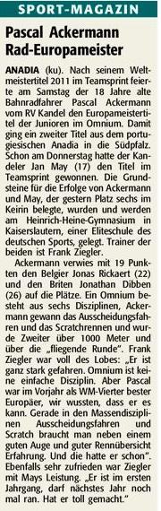 Radsport-PascalAckermannRad-Europameister