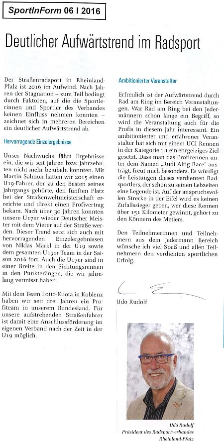 thumb DeutlicherAufwärtstrendImRadsport