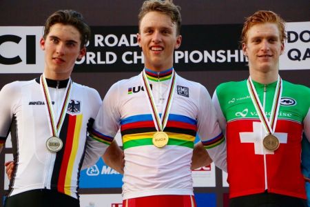 Links Niklas Märkl 12s Vizeweltmeister Straße Junioren