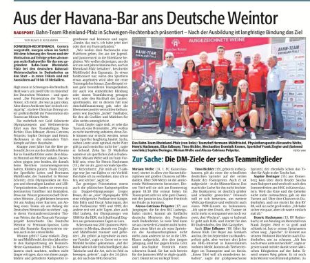 Vorstellung Bahn Team