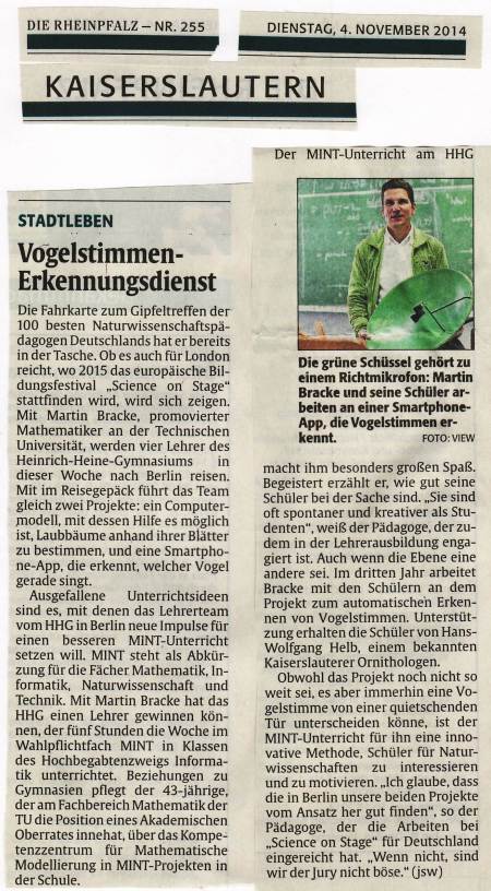 Vogelstimmenerkennung