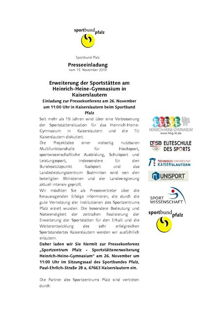 Einladung Pressekonferenz Sportbund Seite 2