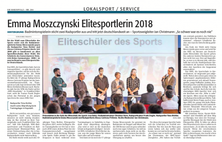 Emma Elite Schülerin