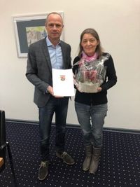 Frau Ursula Hammouda verabschiedet