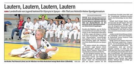 Judo Landessieg Speyer