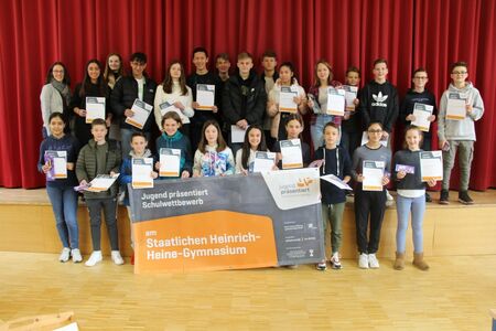 Jugend präsentiert Schulwettbewerb am Heinrich Heine Gymnasium 2