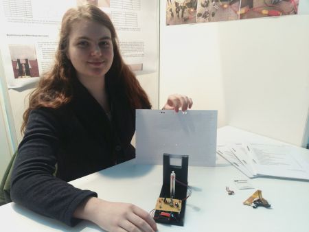 Milena Kliche Meyer Regionalwettbewerb uFo Physik