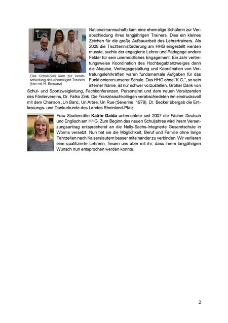 Verabschiedungen zum Schuljahresende c Seite 2