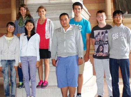 Gaeste aus Tokyo Bunkyo-ko am HHG